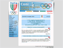 Tablet Screenshot of conicremona.it